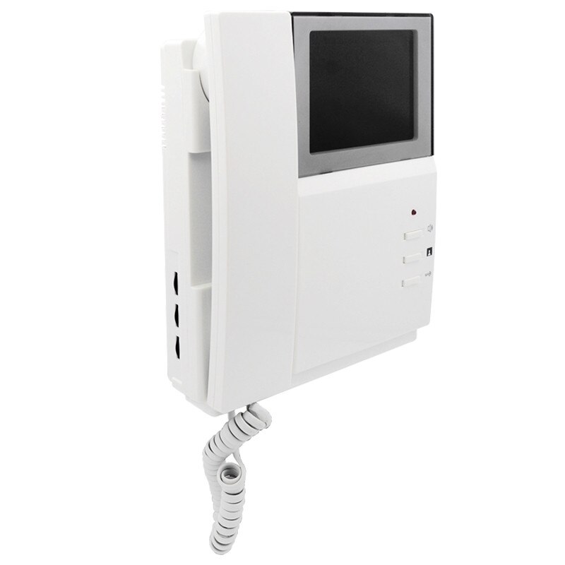 4.3 "Tft Kleur Video Deurtelefoon Intercom Systeem Video Deurbel Indoor Monitor Unit Met 25 Ringtone Voor Home Appartement veilig V43