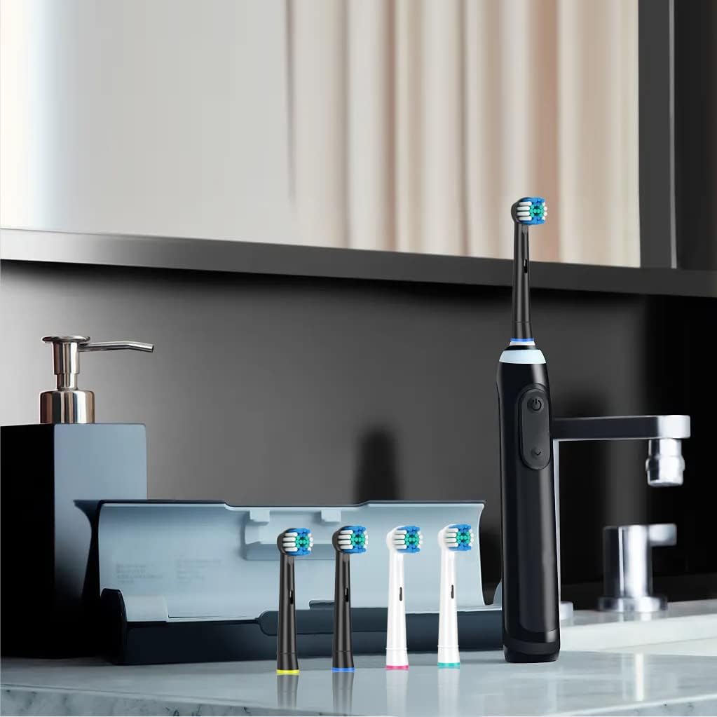 Ersatz-Zahnbürstenköpfe, kompatibel mit Oral B Braun Cross Clean, professionelle Bürstenköpfe, Düsen für Oral-B Action Pro