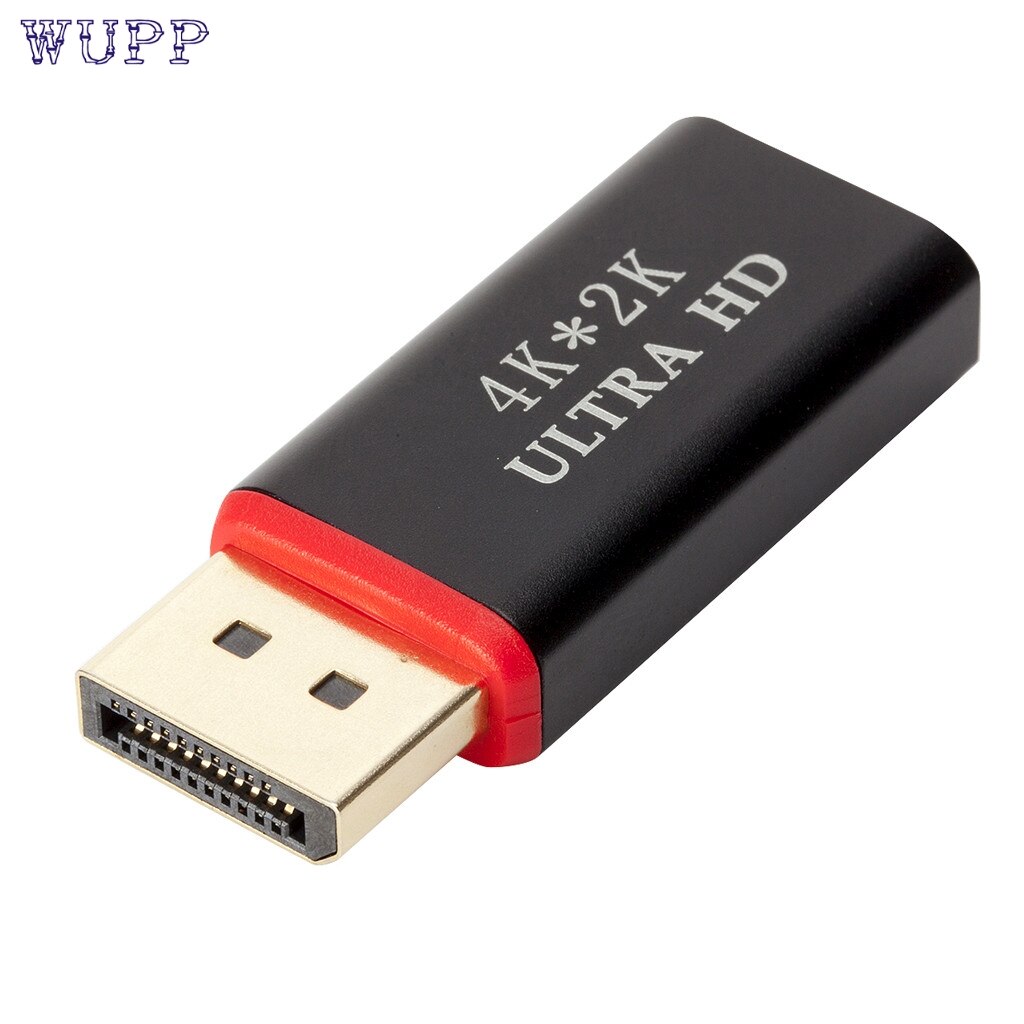 DP ZUM HDMI Konverter 2pc 4K Display Port auf HDMI Stecker auf HDMI Buchse Konverter Adapter Video Audio konverter DisplayPort