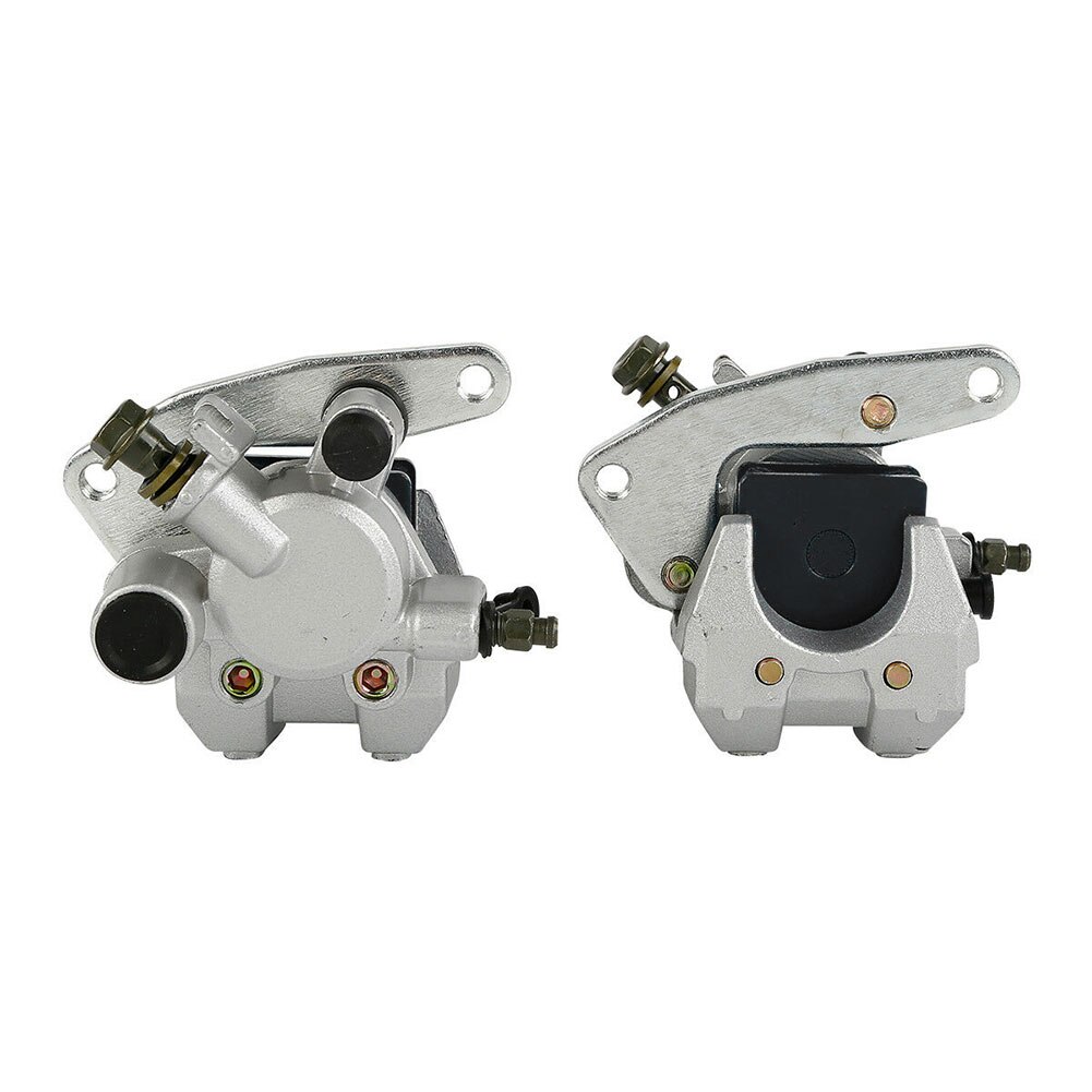 2Pcs Car Front Brake Caliper Set Left Right Accessories ATV Mounting Tool Auto Trim With Pads Metal For Yamaha Banshee Bear