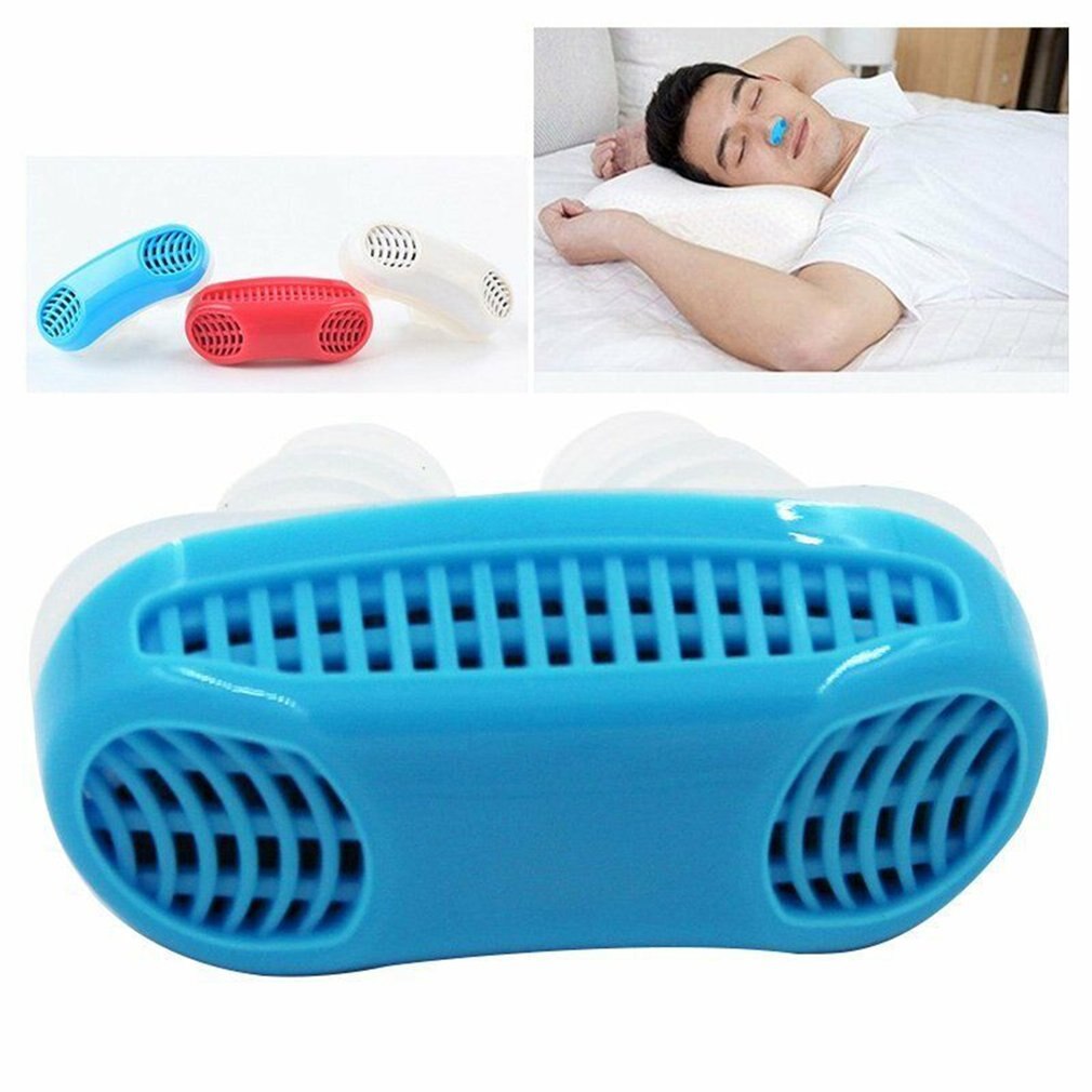 Aération Micro ronflement dispositif Anti ronflement purificateur outil pince-nez apnée arrêter ronflement aide bouchon