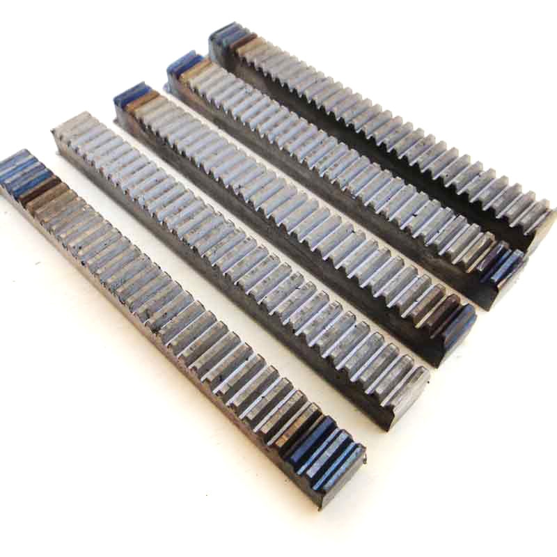 Materialemodel til lille fremstilling af stålstativ 1 modul  m1 gearstang diy-rack