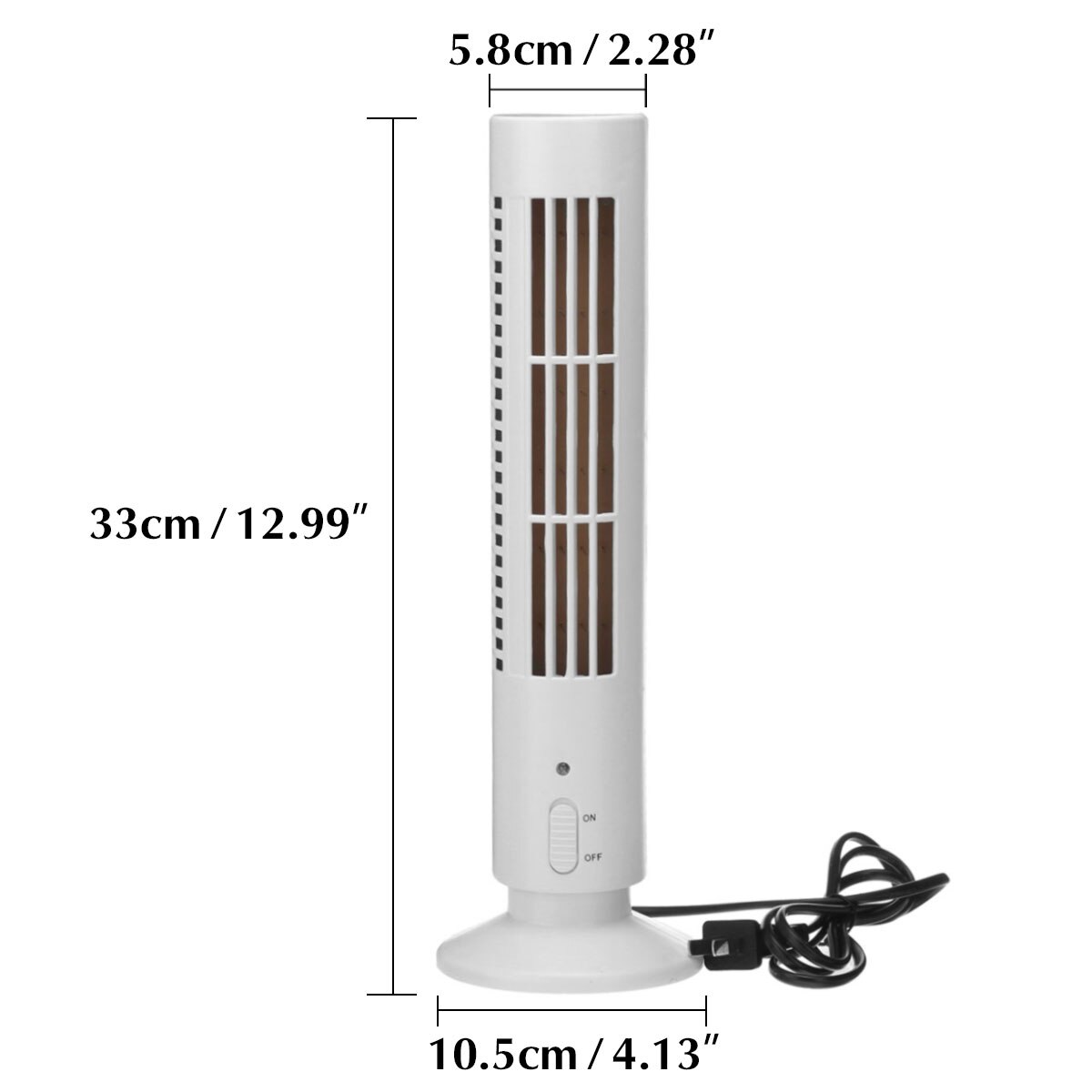CAHOT Home Ionizer Air Purifier Household Air Cleaner Ionizer Negative Ion Generator Kitchen Pet Formaldehyde Remove Odor: White / AU