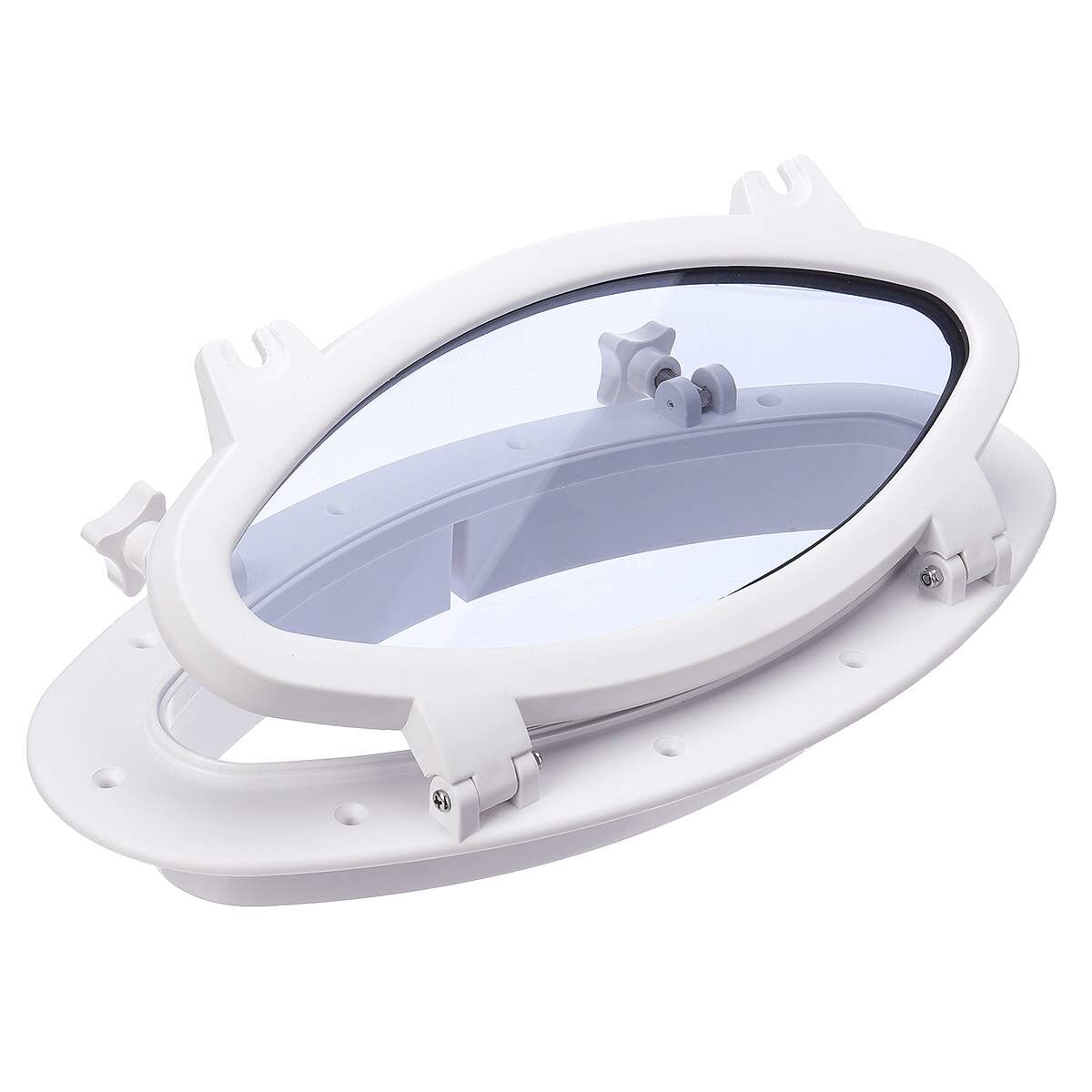 Open Portlight Window Port Hole Replacement Boat Marine Yacht: White