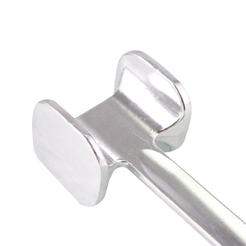 1pcs Meat Hammer Tenderizer Beaf Steak Mallet Beef Pounder Chicken Beater Aluminum Alloy Beater Kitchen Tool 2 Sides