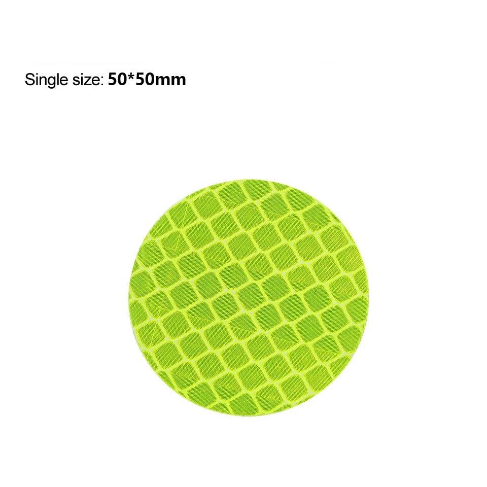 Reflective Stickers Car Motorcycle Luminous Accessories Safety Warning Tape Helmet Stroller Stickers Car Decoration Accessories: black
