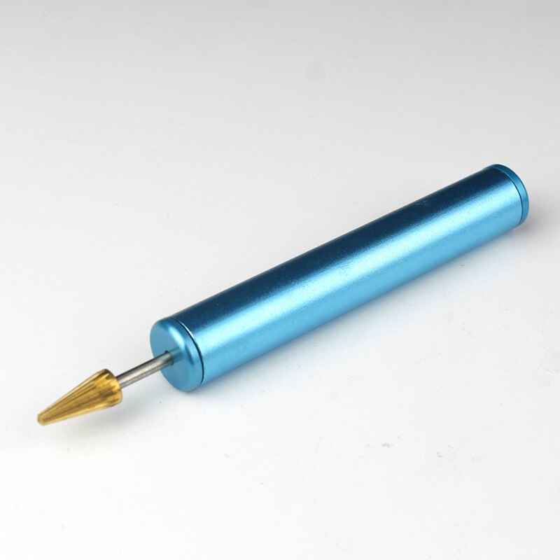 1 x Leather Edge Oil Painting Pen Edge Dye Roller Pin Applicator Brass Head Top Easy Clean Leathercraft Tools 5 colors available: Blue