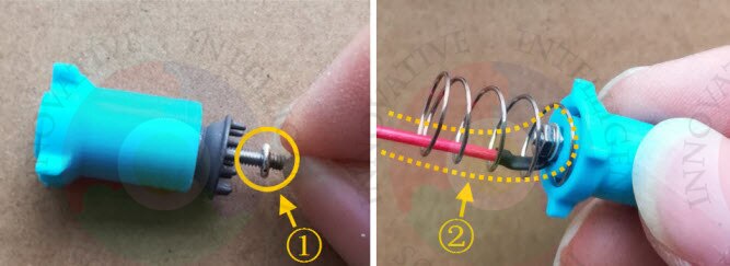 OpenBCI Ultracortex MarkIII/MarkIV Brain Cap Accessories, Imported Dry Electrode Kit