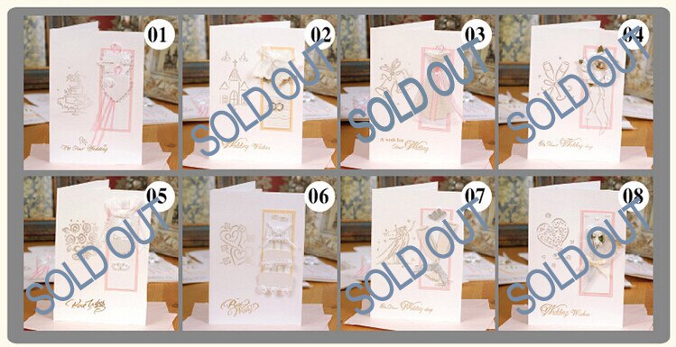 wedding greeting cards witn envelopes,handmade wedding cards for bride