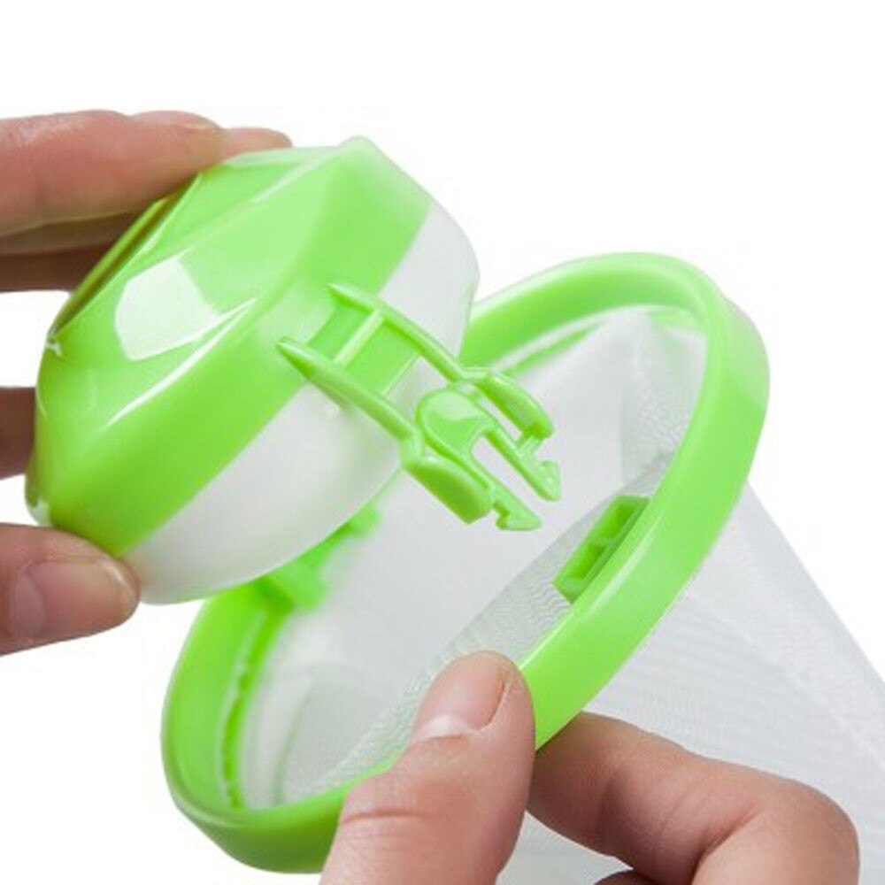 Bolsa de malla para recoger el pelo, accesorio flotante para el hogar, lavadora, filtro de lavandería