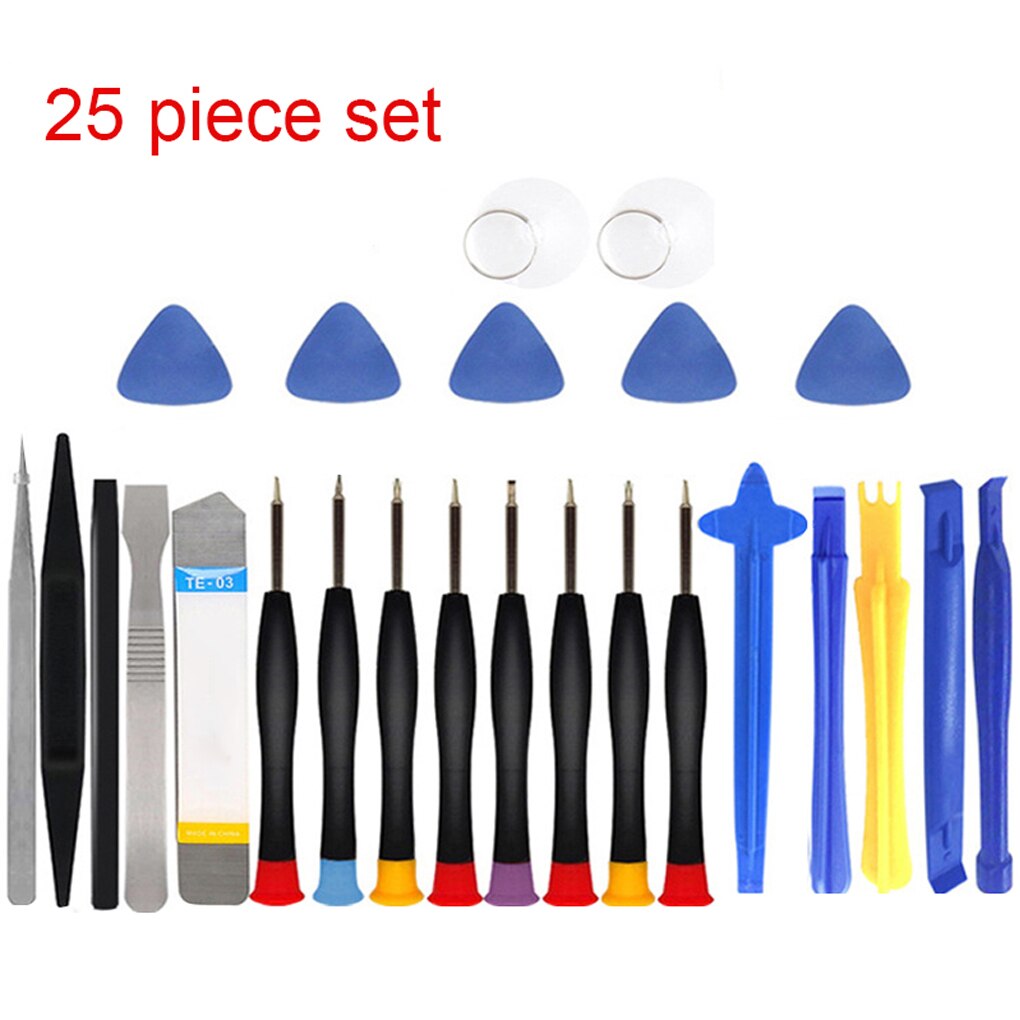 20 in 1 Mobile Phone Repair Tools Cell Phone Opening Pry Repair Kits Screwdriver Set for Samsung Xiaomi iPhone Repair Tool Kit: 25 in 1