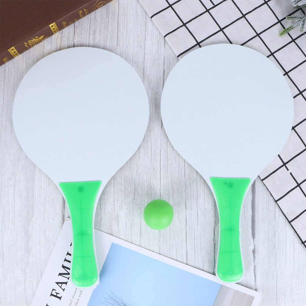2 Stuks Racket Lichtgewicht Duurzaam Praktische Herbruikbare Strand Racket Racket Kids