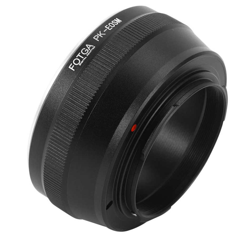 Fotga PK-EOSM Lens Adapter Ring Voor Pentax K/Pk Lenzen Voor Canon Eos M EF-M M2 M3 M6 m10 M50 M100 Mirrorless Camera Body