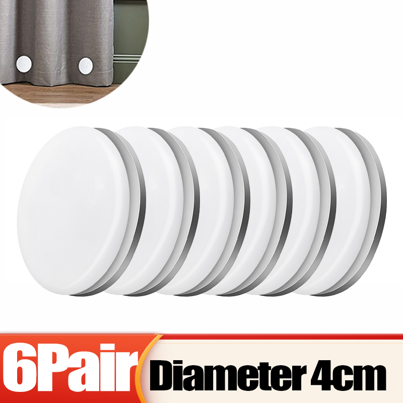 10/1x Magnetische Douchegordijn Gewichten Waterdichte Magnetische Gesp Koelkast Tafelkleed Magneet Knop Herbruikbare Spijkerloze Gordijn Clips
