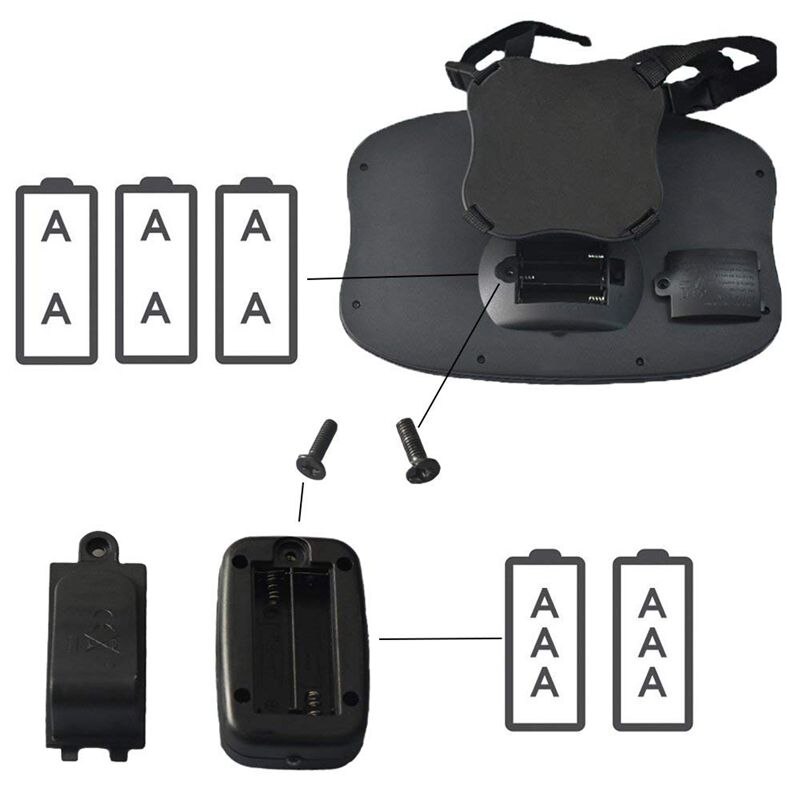 Espejo de coche para bebé con Control remoto, luz de noche Led suave, vista trasera para bebé en asiento trasero, Marco de seguridad a prueba de roturas, 360 Degr