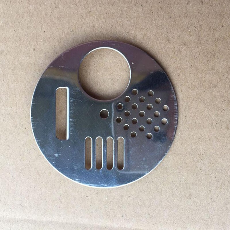 Metall bikupa dörr utgång entré grind bin låda dörrburar rostfritt stål disk bikupa hål biodling bo utrustning leveranser