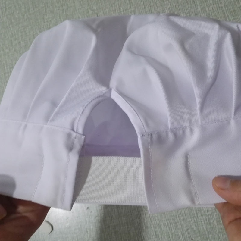 Chapeau de Chef de boulanger, casquette élastique, confortable, réglable, pour hommes