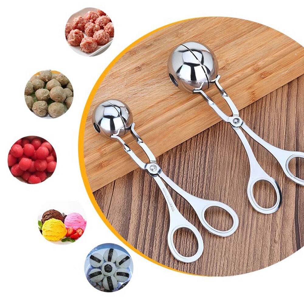 Praktisk kjøttboller produsent rustfritt stål fylt kjøttboller klipp diy fisk kjøtt ris ball maker 16 cm /17 cm