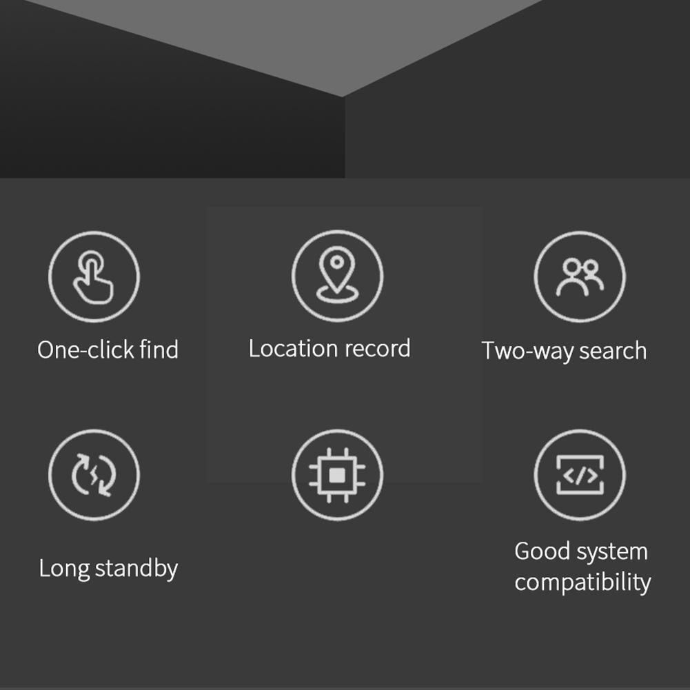 Tuya Mini Anti Lost Alarm Wallet Pet Dog Child Smartlife App Bluetooth Locator App Locat Tracer Phone Gps Locator F V2g4