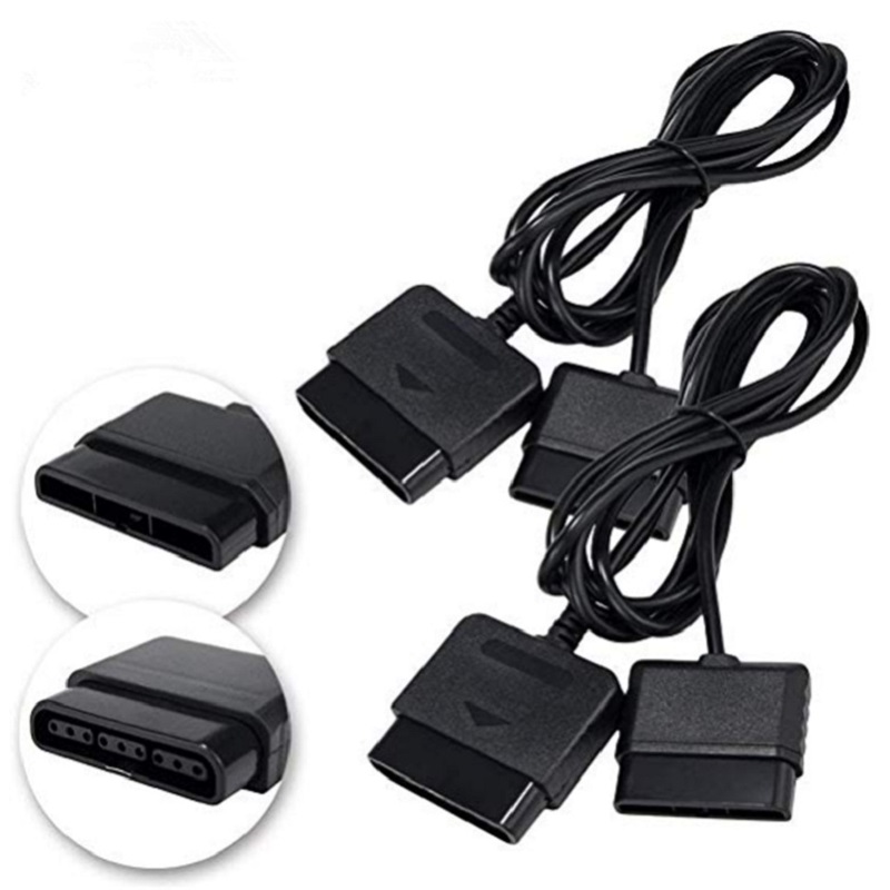 6FT Black Extension Cable for Playstation 2 PS2 Controller Cord