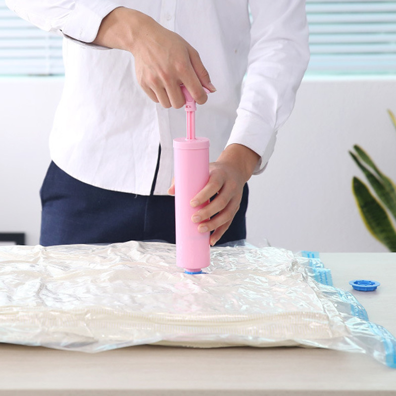 3/5 stk. vakuumposer til oppbevaring av klær, sengetøy, plassbesparende oppbevaringsposer, vakuumforseglet pakke, sammenleggbar komprimert organiseringpose