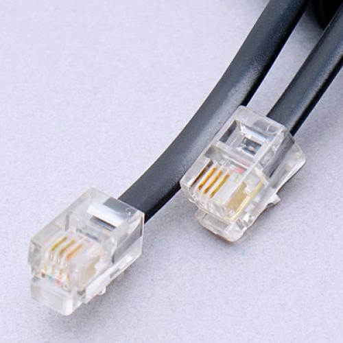 6.5ft Male RJ11 to RJ11 Telephone Handset Extension Coil Cable Cord