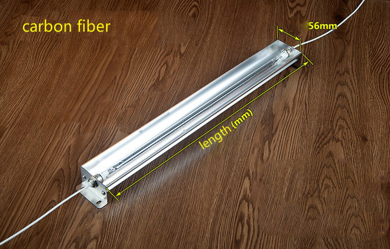far infrared heating lamp heat Lamp electric lamp heater carbon fiber heater paint curing heat lamp lightwave heating 220v