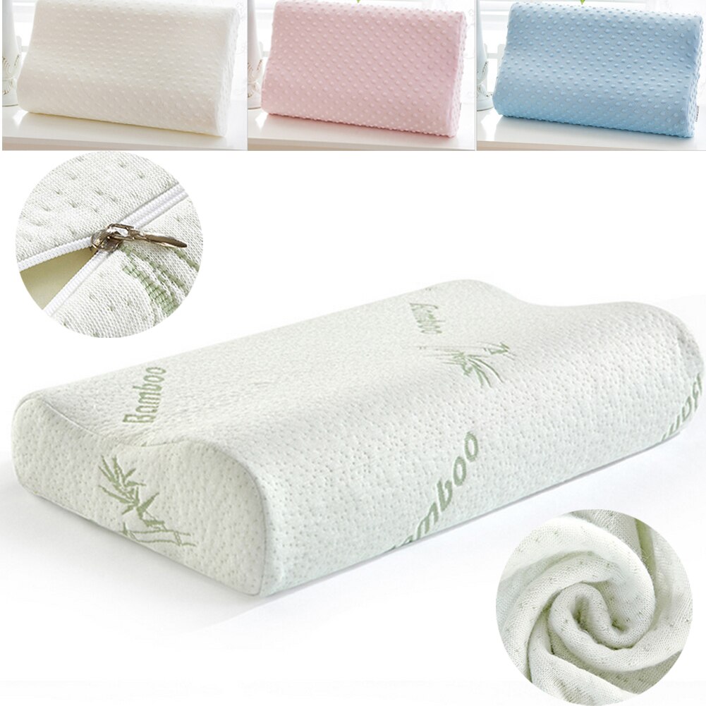 Contour Memory Foam Pillow Neck Back Support Orthopaedic Firm Head My Pillows: Green