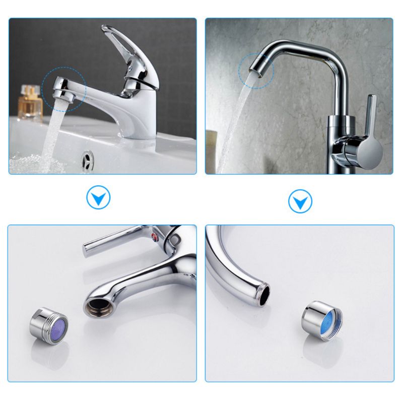 Universal Swivel Faucet Aerator Water Saving Bubbler for Kitchen Basin Water Tap