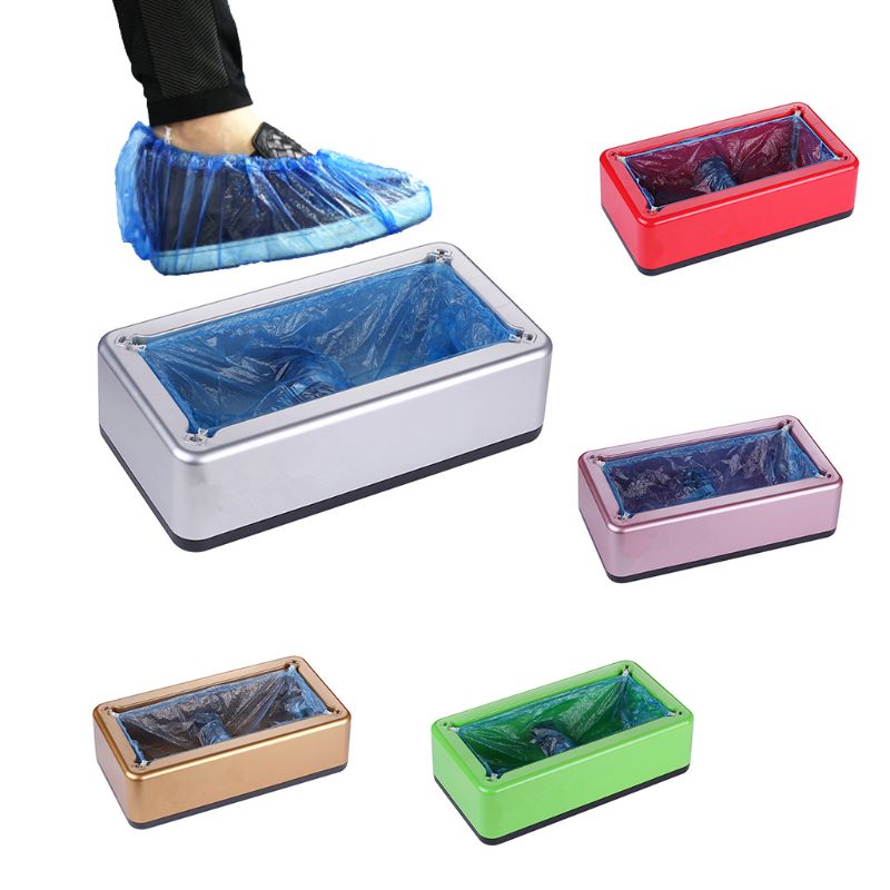 Automatic Shoe Cover Dispenser Machine Disposable Overshoe Dispenser Device