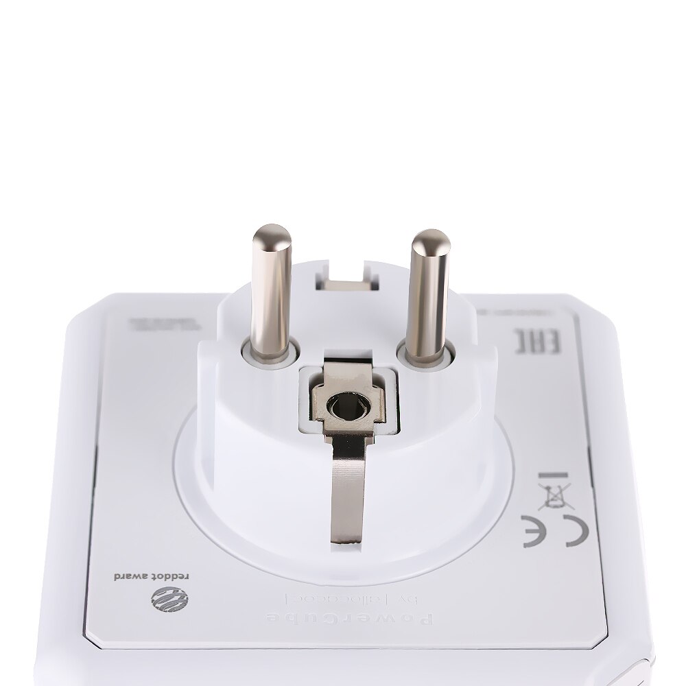Electrical Sockets Charging Dock Original PowerCube Socket EU Plug 5 Outlets Adapter-16A 250V 3680w Power Cube