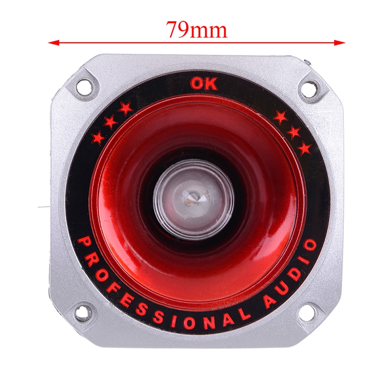 4 Inch Speaker Tweeter Colorful Flashing Speaker Piezoelectric Speaker Piezoelectric Speaker