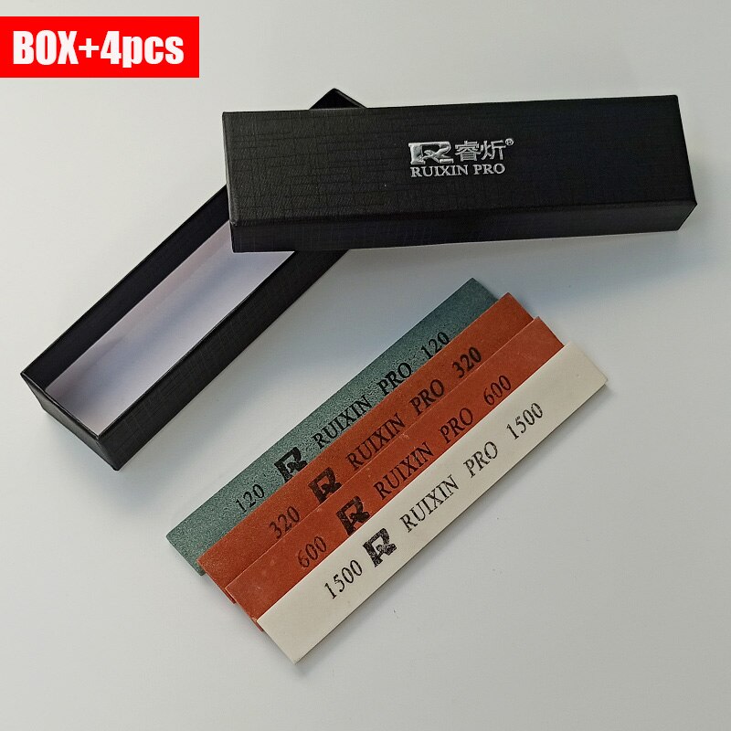 Sharpening stone Knife sharpener fixed angle knife sharpener grinding stone whetstone kitchen tools honing stones: 120 320 600 1500 box