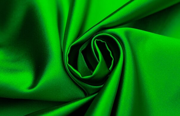 75cm Plain Satin Plain Fabric Brocade Fabrics Rayon Material for Sewing Needlework Material for DIY: Green