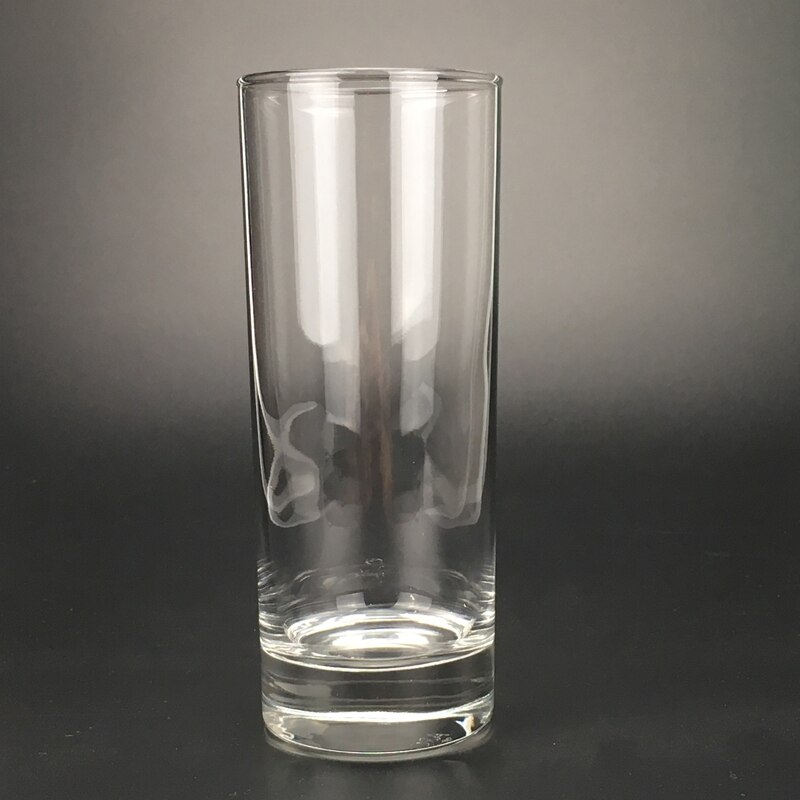 Thick Wall Straight Glass Beer Cup Juice Drink Heat Resistant Whisky Glasses Transparent Thick Bottom Party Tumblerful: 330ml