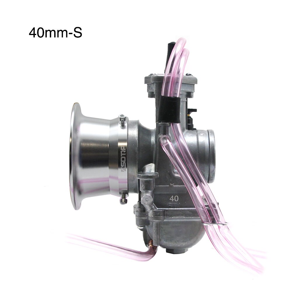 ZSDTRP-carburateur Keihin universel, disponible en 34, 36, 38, 40 et 42mm, pour moto, Scooter, quad, KTM 250cc, Shift Karts 2/4T: 40mm S
