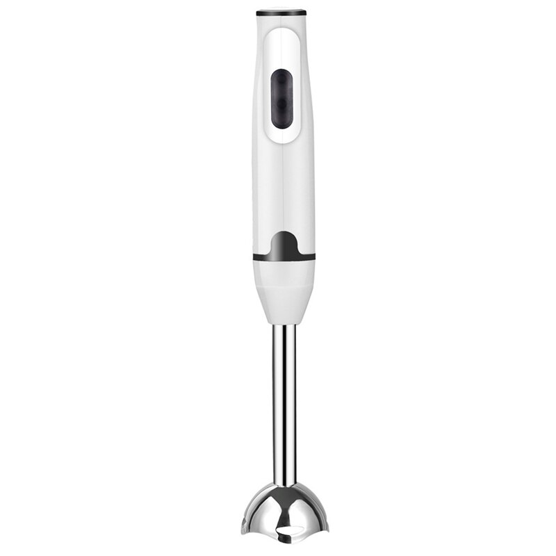 Immersion Hand Stick Blender Electric Food Vegetable Grinder Hand-Held Cooking Complementary Food Machine EU Plug: white  black