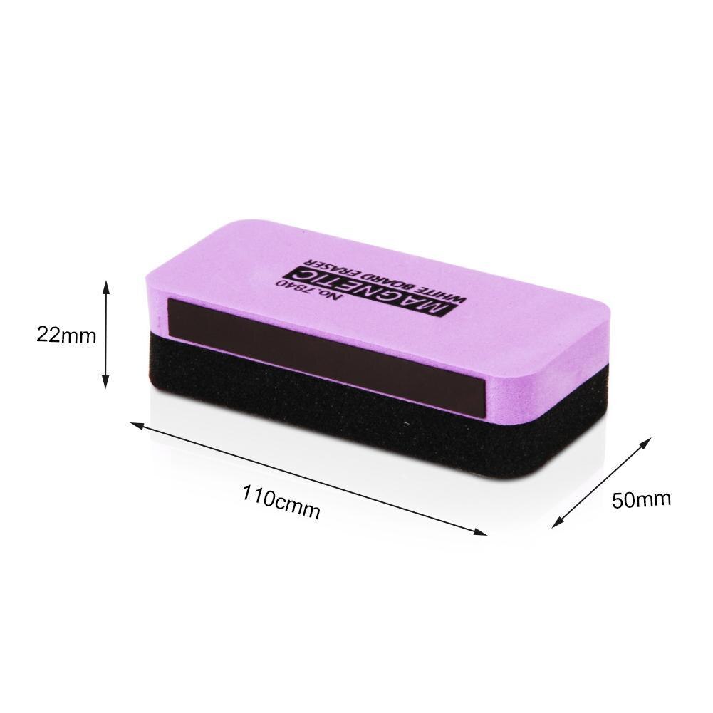 1Pcs Willekeurige Kleur Schoolbord Gum Magnetische Wit Groen Kantoor Marker School Creatieve Gum Tool Whiteboard Cleaner C1V2