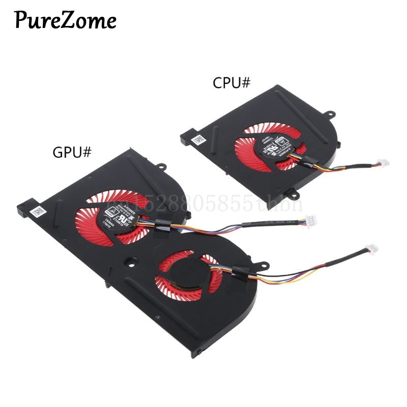 Portátil gpu cpu ventilador de refrigeração para msi gs63vr gs63 gs73 gs73vr MS-17B1 discrição pro cpu BS5005HS-U2F1 gpu BS5005HS-U2L1 refrigerador