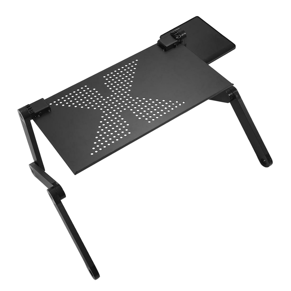 Ergonomic Laptop computer desk, adjustable laptop bed table, portable laptop workstation laptop stand reading rack, TV bed tray