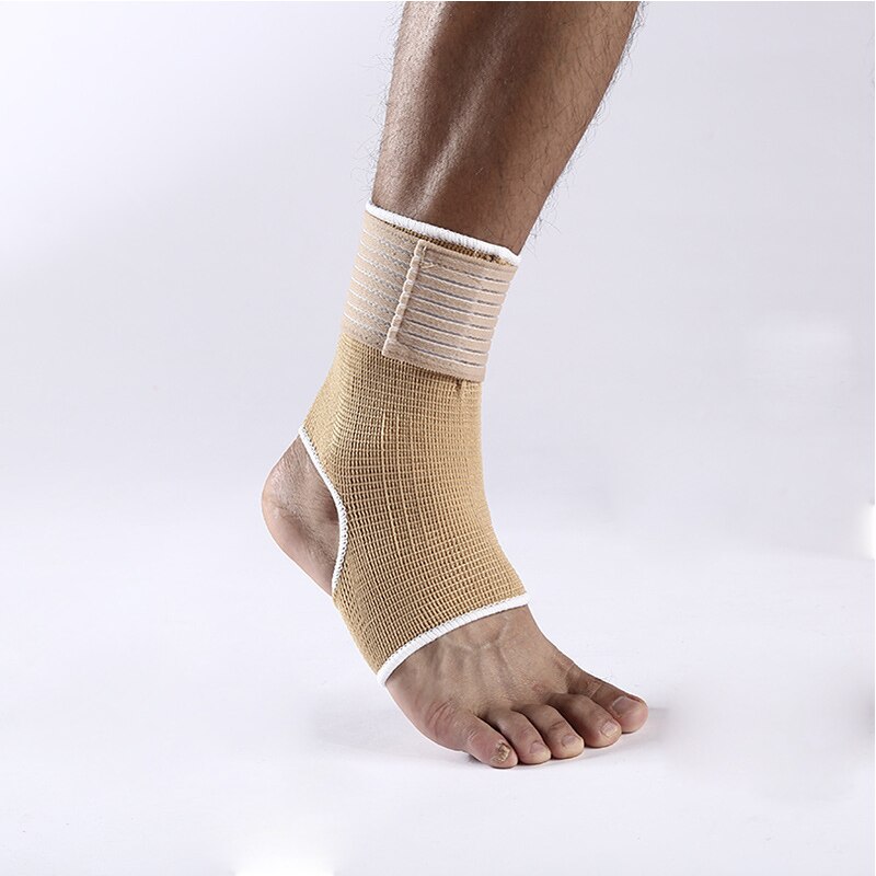 Professionele 1Pc Sport Enkel Ondersteuning Mannen Onder Druk Elastische Enkel Pads Fitness Gear Basketbal Volleybal Brace Protector: ONE SIZE-1 / L