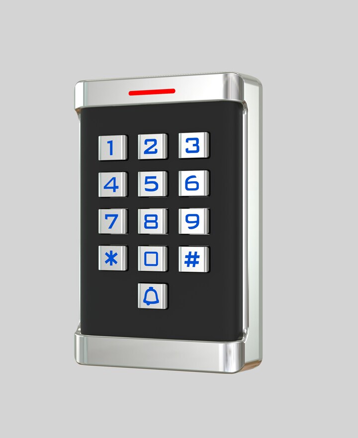 Waterproof Multi standalone Access Control H2 with digital keyboard WG26 input output 2000 Users ID card for door opener