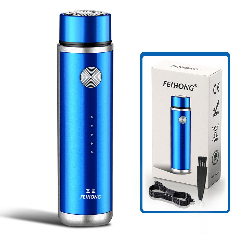 1Pcs Mini Elektrische Scheerapparaat Mannen Draagbare Elektrische Scheerapparaat Scheerapparaat Usb Opladen Mannen Scheerapparaat Gezicht Full Body Scheerapparaat voor Man Vrouw: BL1