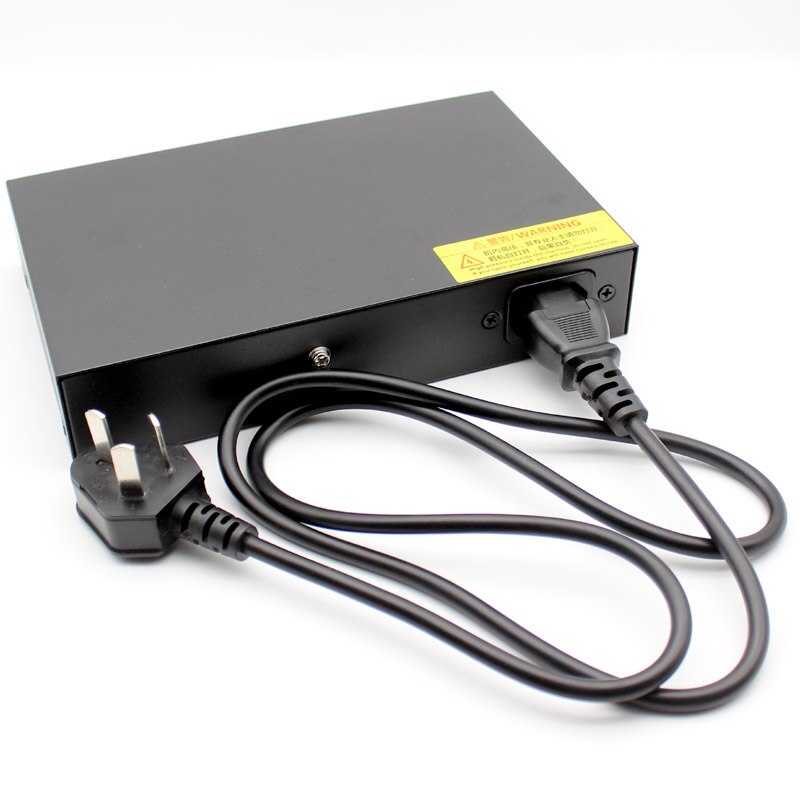 CCTV POE 4ch 4 Ports Smart POE switch Power supply Ethernet 10/100Mbps IEEE802.3af/at DC48V for POE IP camera