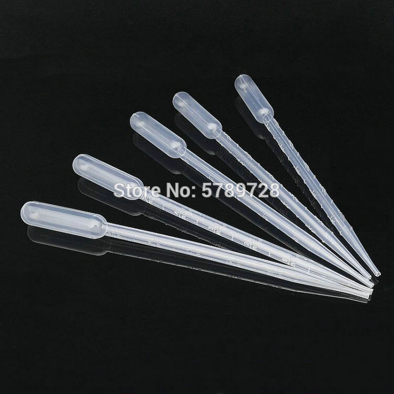 200 Uds laboratorio 0,2 ml 0,5 ml 1, ml 2ml 3ml 3ml-L 5ml 10ml pipeta pasteur de plástico transferencia cuentagotas para la escuela experimento