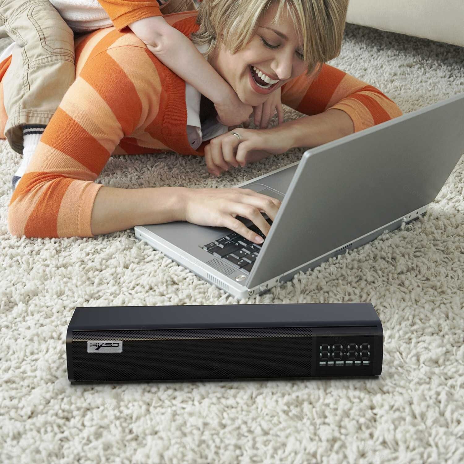 Q2 Draadloze Bluetooth Speaker Hifi Sound Box Voor Computer Mobilephone Ingebouwde 2200 Ma Batterij Soundbar 10W power