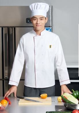 Summer Long/short Sleeve Chef Uniform Restaurant Hotel Jacket Cook Uniform Work Wear Clothes SZZB01