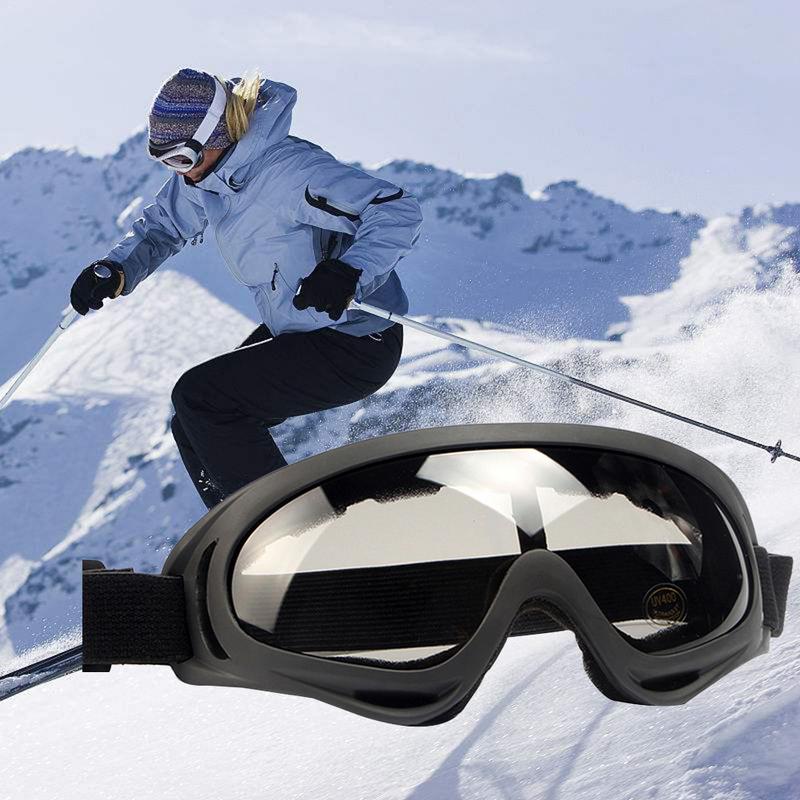 Unisex verstelbare outdoor fietsbril off-road bril winddichte skibril stofdichte zonnebril motorbril