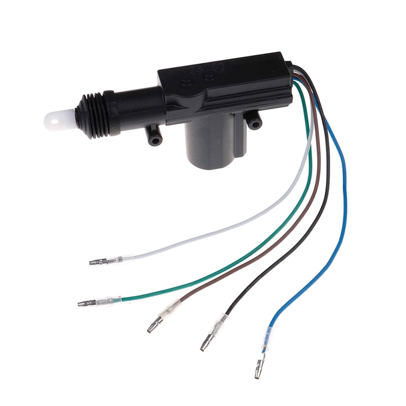 Car Auto Heavy Duty Power Door Lock Actuator Motor 5 Wire Slave Actuator Solenoid Central Locking 12V