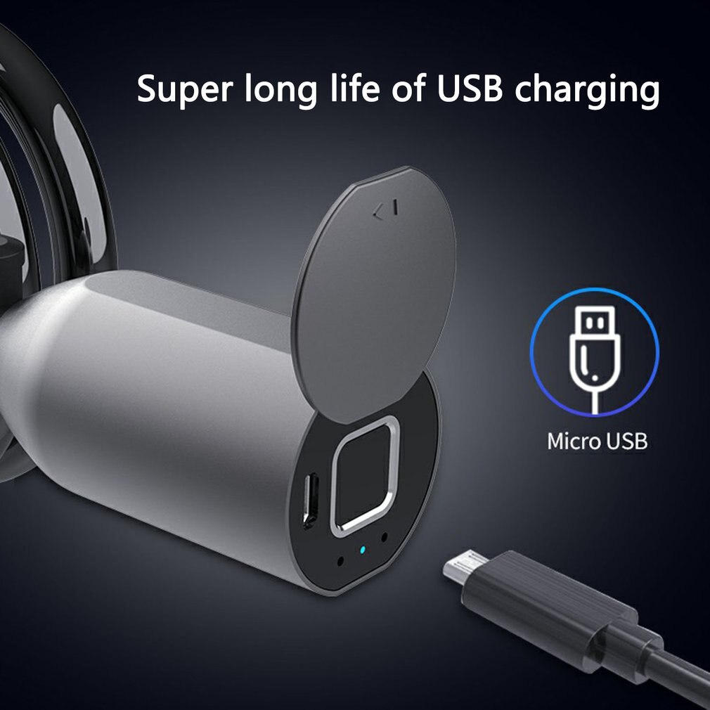 C3 Vingerafdruk Ontgrendelen Smart Lock Usb Opladen Quick Unlock Zinklegering Slot Voor Fiets Mountainbike